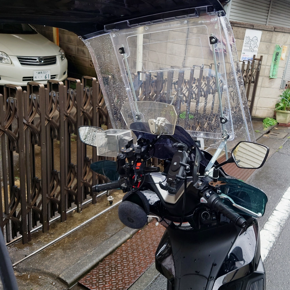 PCX,中華屋根,アマゾン屋根,自作屋根,ルーフ