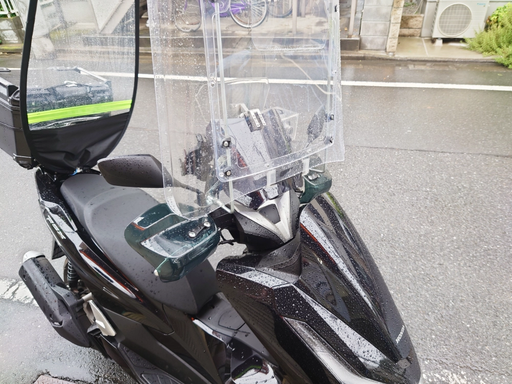 PCX,中華屋根,アマゾン屋根,自作屋根,ルーフ